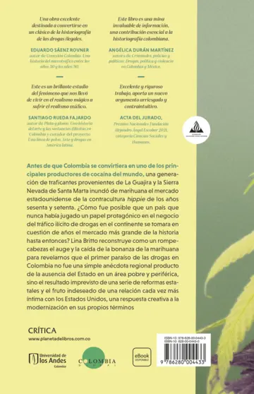 Contraportada El boom de la marihuana