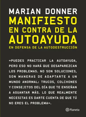 Portada Manifiesto en contra de la autoayuda (Edición mexicana)