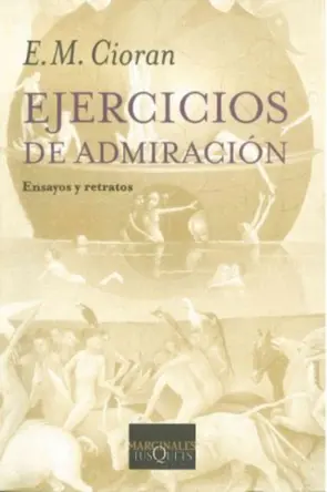 Portada Ejercicios de admiración