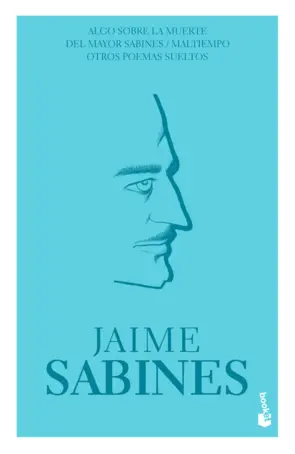 Portada Algo sobre la muerte del Mayor Sabines/Maltiempo/Otros poemas sueltos
