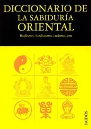 Portada Diccionario de la sabiduría oriental