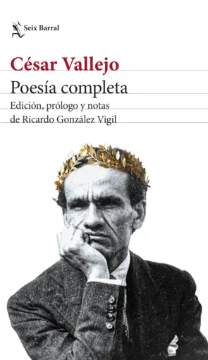Portada Poesía completa - César Vallejo