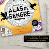 Portada Libro oficial de Alas de sangre para colorear 4
