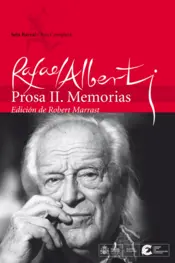 Portada Obras completas. Prosa II. Memorias