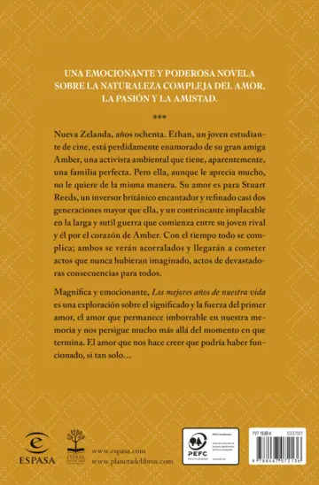 Contraportada Los mejores años de nuestra vida