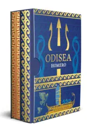 Portada Estuche Ilíada & Odisea. Edición limitada con cantos decorados