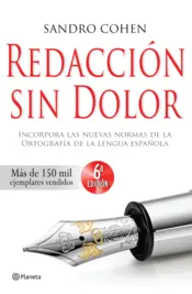 Portada Redacción sin dolor (6a edición)