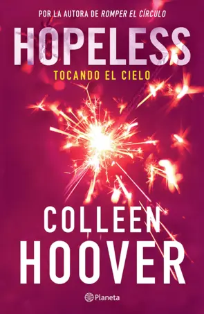 Portada Hopeless. Tocando el cielo
