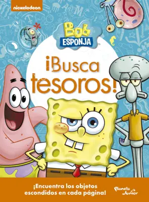 Portada Bob Esponja. ¡Busca tesoros!