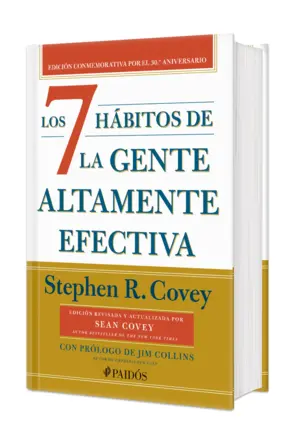 Portada Los 7 hábitos de la gente altamente efectiva (30.º aniversario) TD