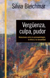 Portada Vergüenza, culpa, pudor