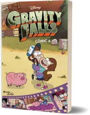 Miniatura portada 3d Gravity Falls. Cómic 6