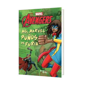 Portada Ms. Marvel. Puños de furia