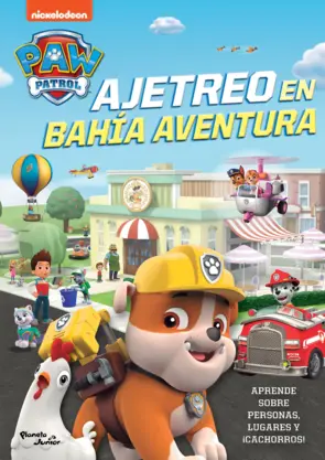 Portada PAW Patrol. Ajetreo en Bahía Aventura