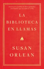 Portada La biblioteca en llamas