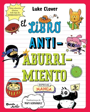 Portada El libro antiaburrimiento. Especial manga