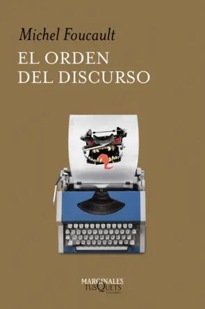 Portada El orden del discurso