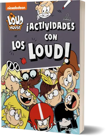 Portada ¡Actividades con los Loud!