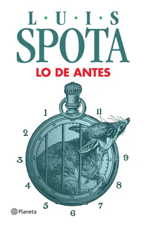Portada Lo de antes (2013)