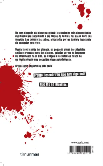 Contraportada Zombie Island