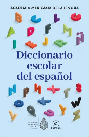 Portada Diccionario escolar del español