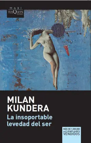 Portada La insoportable levedad del ser