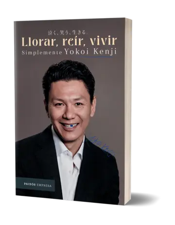 Portada Llorar, reír, vivir. Simplemente Yokoi Kenji