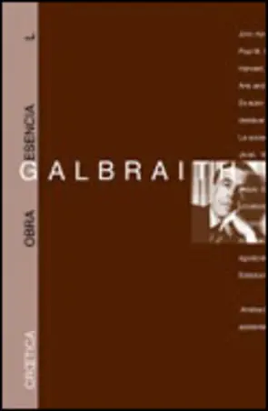 Portada J.K. Galbraith esencial