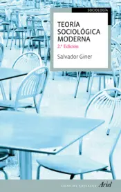Portada Teoría sociológica moderna