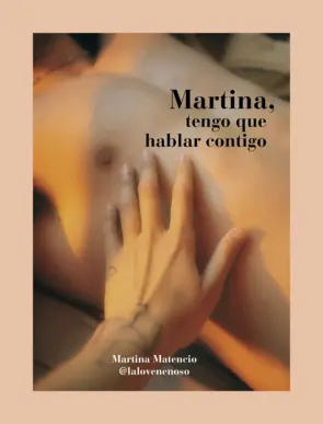 Portada Martina, tengo que hablar contigo