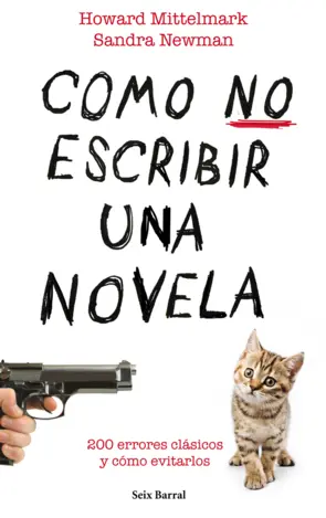 Portada Cómo no escribir una novela