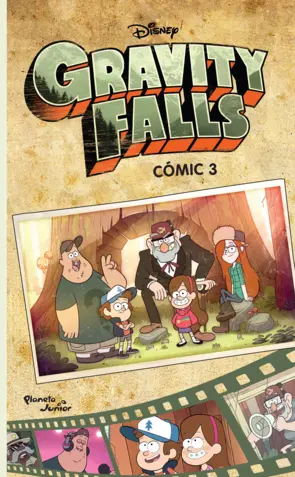 Portada Gravity Falls. Cómic 3