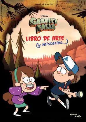Portada Gravity Falls. Libro de arte y misterios