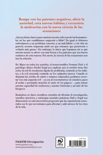 Contraportada Mejor en todos los sentidos