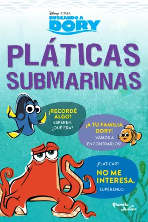 Portada Buscando a Dory. Pláticas submarinas