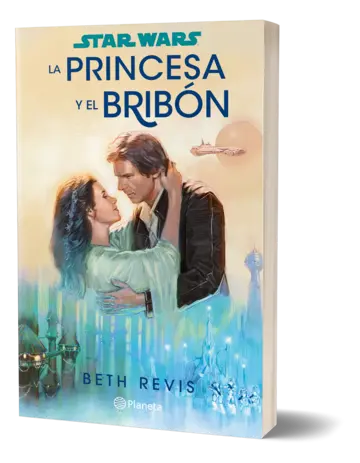 Portada Star Wars. La princesa y el bribón