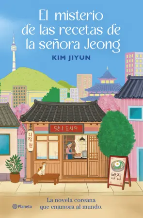 Portada El misterio de las recetas de la señora Jeong