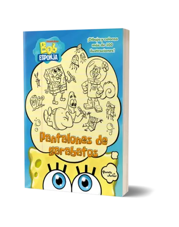 Portada Bob Esponja. Pantalones de garabatos