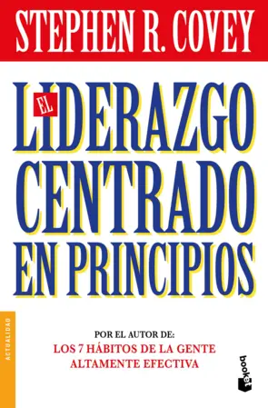 Portada El liderazgo centrado en principios