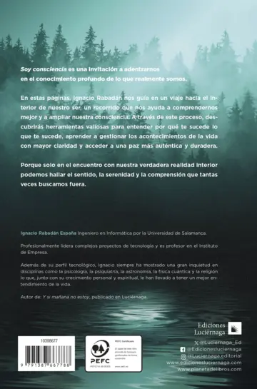 Contraportada Soy consciencia