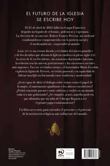 Contraportada León XIV