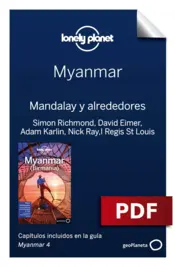 Portada Myanmar 4. Mandalay y alrededores