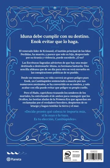 Contraportada El mar de los Ocultos