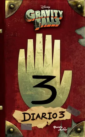 Portada Gravity Falls. Diario 3
