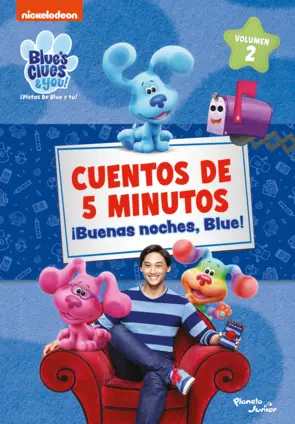 Portada Las pistas de Blue y tú. Cuentos de 5 minutos. Buenas noches, Blue
