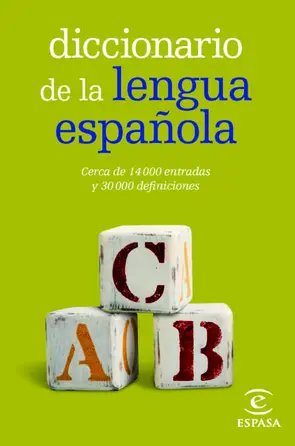 Portada Diccionario de la lengua española Mini