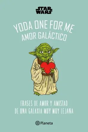 Portada Star Wars. Yoda One for Me. Amor galáctico