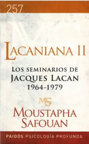 Portada Lacaniana II. Los seminarios de Jacques Lacan 1964-1979