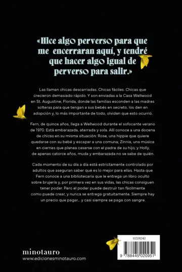 Contraportada Brujería para chicas descarriadas
