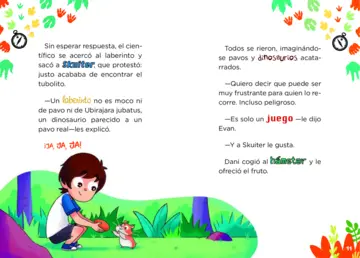 Imagen extra Las aventuras de Dani y Evan 12. El laberinto del dinotauro 1